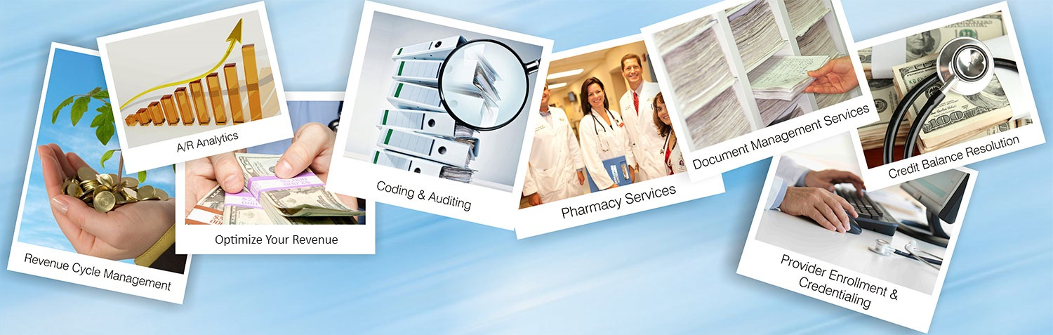 Keizer Solutions: Empowering your practice with Revenue Cycle Management, A/R Analytics, Coding & Auditing, Pharmacy Services, Document Management, Provider Enrollment & Credentialing, and Credit Balance Resolution.